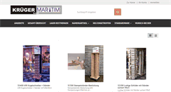 Desktop Screenshot of krueger-maritim.de